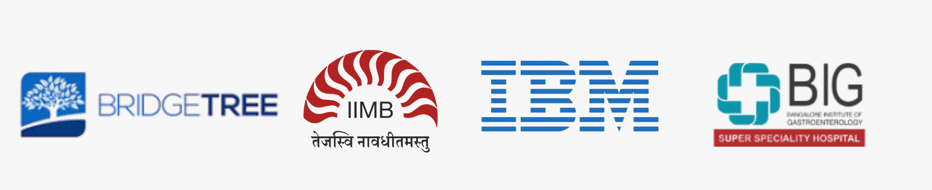 Bridgetree, IBM, IIM Bangalore, BIG Hospitals